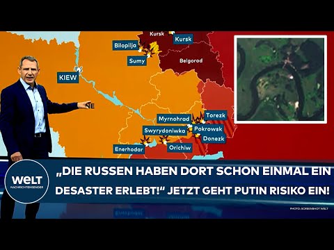 UKRAINE-KRIEG: "Die Russen haben dort schon einmal Desaster erlebt!" Jetzt geht Putin ein Risiko ein