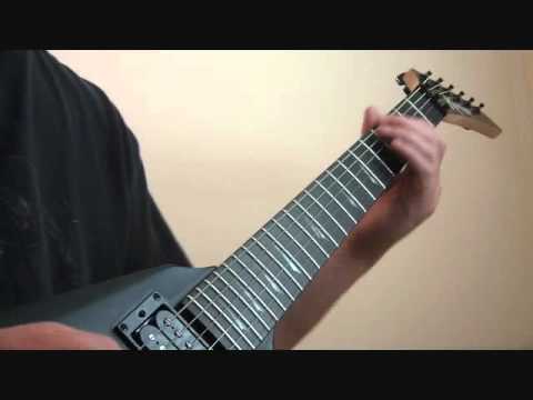 Deliver Us From Evil-Only Ashes Remain main guitar riff tutorial