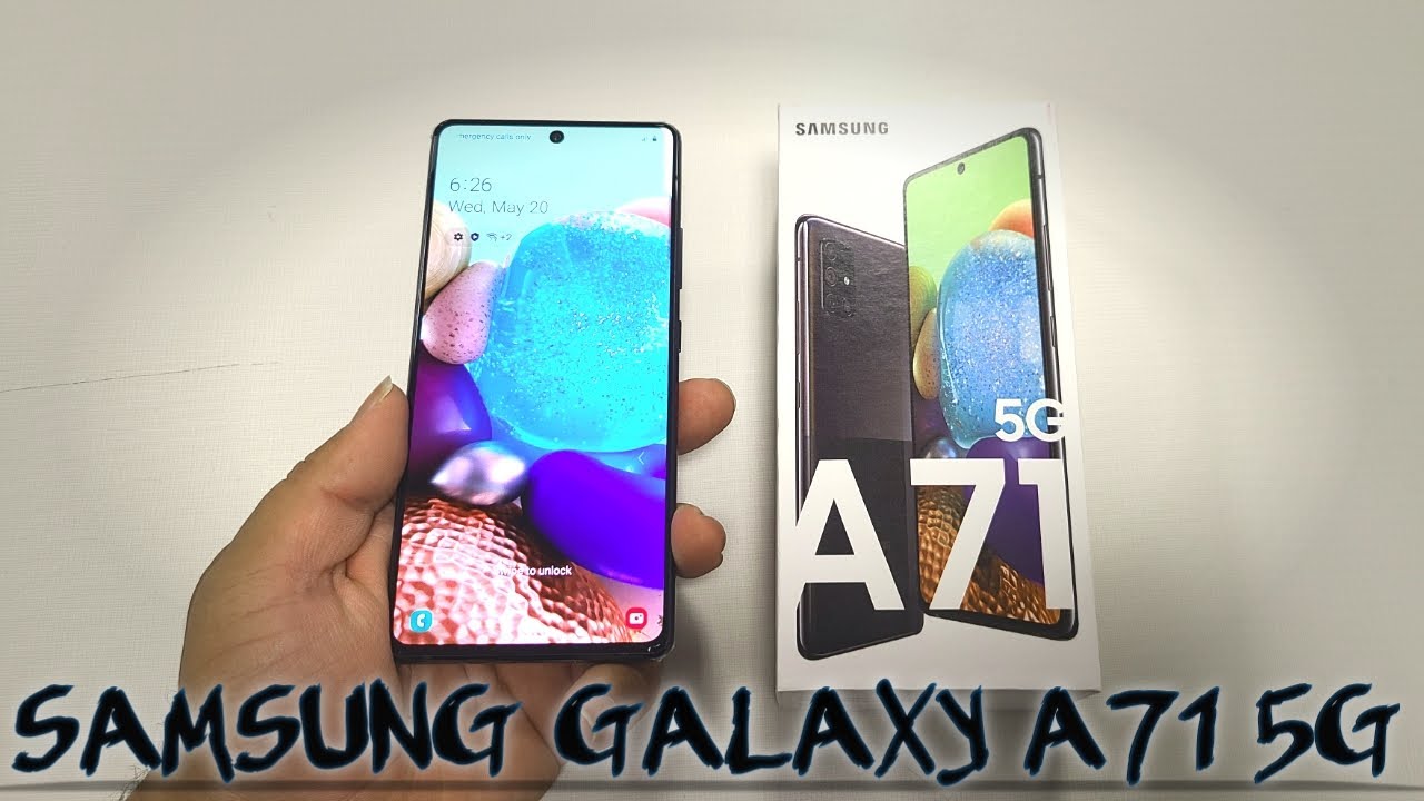 Quick Unboxing - SAMSUNG GALAXY A71 5G - The Budget Beast!!