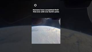 Humans Just Entered a New Orbit Over Earth’s Poles! #shortsfeed #space #nasa