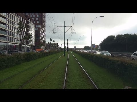 MCH Antoniushove - Weidevogellaan | HTM RandstadRail 19 | regen