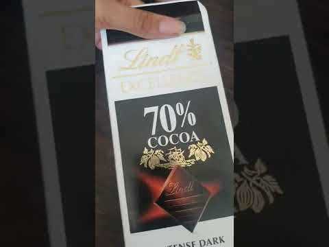I tried lindt 70%cocoa intense dark and it was 😋 yumm......
