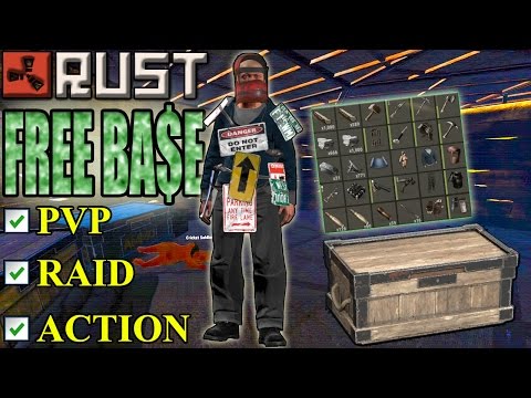 Rust: FREE BASE FROM FANS! - Counter Raid Defense Jackpot (vanilla)