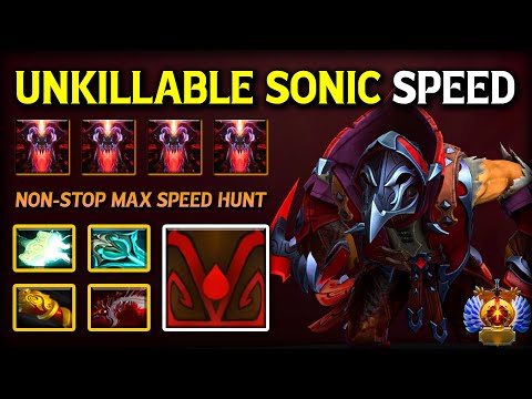 UNKILLABLE SONIC SPEED CARRY Bloodseeker | Max Attack Speed Build Max Speed Hunt With Zero Mercy