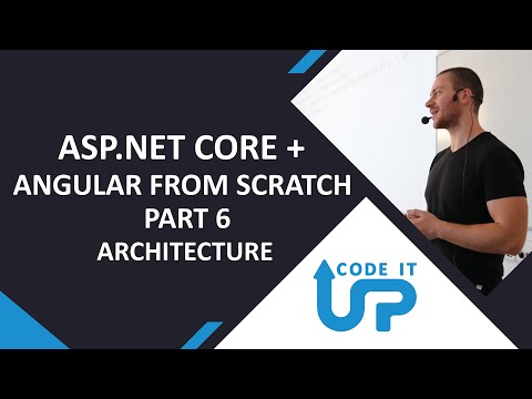 BUILDING an APP with ASP.NET Core & Angular - Part 6 - Server Architecture - Folder-by-Feature