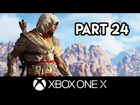 ASSASSIN'S CREED ORIGINS Walkthrough Gameplay Part 24 - XBOX ONE X 4K FULL GAME (Exclusive Gameplay)