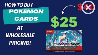 How to Buy Pokémon Cards at Wholesale Pricing in 2024! #pokemon #pokemontcg