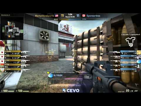 Mortality eSports vs Sponsorless - CEVO Season 8 Pro League Season 8 - Game 1