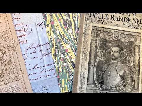 Making Two Large-Format Art Journals | One with a Hidden Spine | Part 5