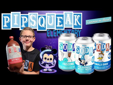 Let's open some D23 Sodas for Soda Saturday!
