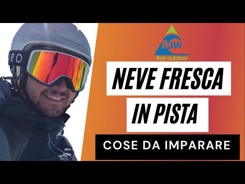 Ski: fresh snow on the slopes: what to learn