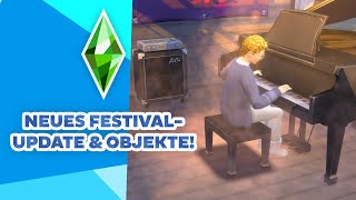 Neues FESTIVAL-Update + ein paar neue Objekte! | Short-News | sims-blo
