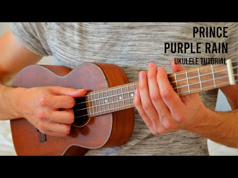 Prince – Purple Rain EASY Ukulele Tutorial With Chords / Lyrics