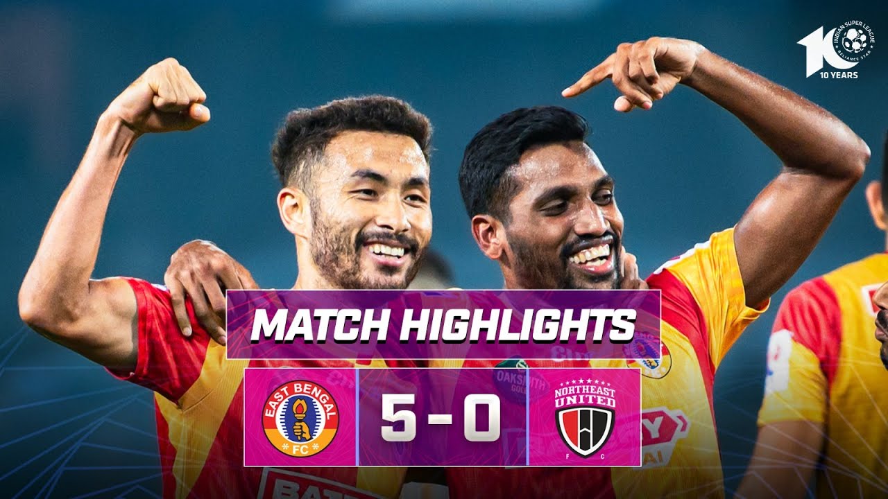 East Bengal vs NorthEast United highlights