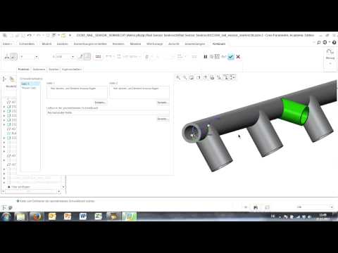 Schweißnaht einfügen Creo 2