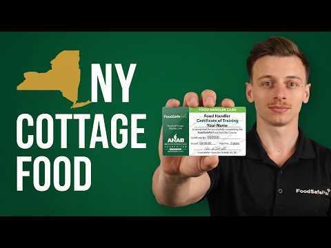 New York Cottage Food Law | Required Food Handler Training