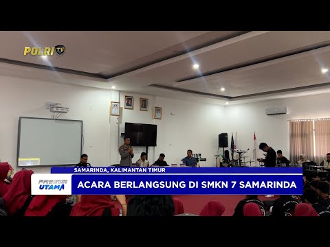 POLRESTA SAMARINDA SOSIALISASI WAWASAN KEBANGSAAN DI SMKN 7 SAMARINDA