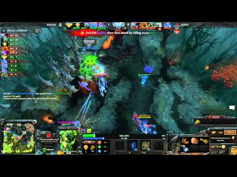 TI 4 EU Qual Playoffs WB Final Mouzvs Rox.Kis Game 2 5 HP