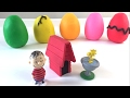 Learn Colors With Play Doh Snoopy Peanuts Learning Video For Kids Surprise Eggs