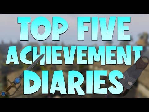 Top 5 Achievement Diaries/Rewards | RuneScape 3 | 2020