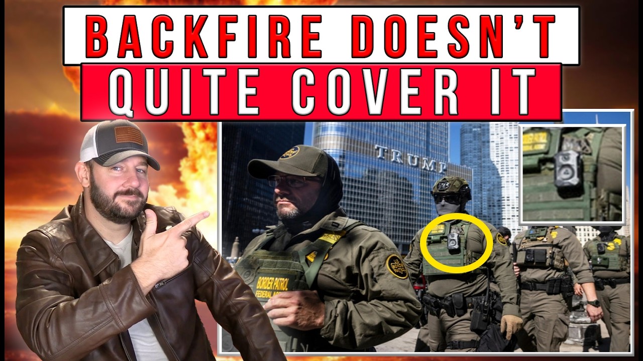 Dems Catch MOTHER OF ALL BACKFIRES... They Got Body Cameras On ICE Agents... NOW THEY DON'T Want It