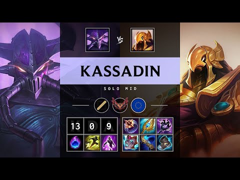 Kassadin Mid vs Azir - EUW Grandmaster Patch 25.21