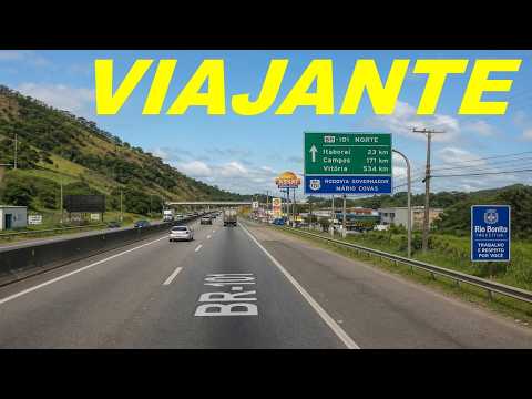 PASSANDO PELA BR 101 EM TANGUÁ - Viagem Cachoeiro de Itapemirim / Ep 02