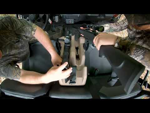 ICOS & ICOS 2 AR (In Cab On Seat) Gun Holders Quick Clip Featuring On Seat Placement/Foam Chassis