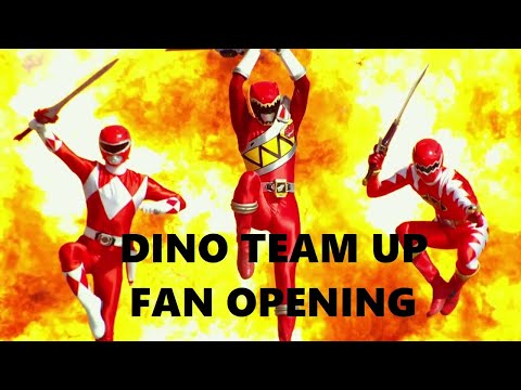 Power Rangers Dino Charge(Beast Morphers) - Dino Team Up Fan Opening