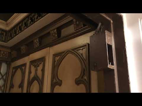 EXCLUSIVE: Antique Gated Otis-Fensom Traction Elevator @ Oak Hall - Niagara Falls ON