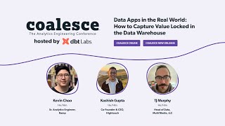 Data Apps in the Real World: How to Capture Value Locked in the Data Warehouse