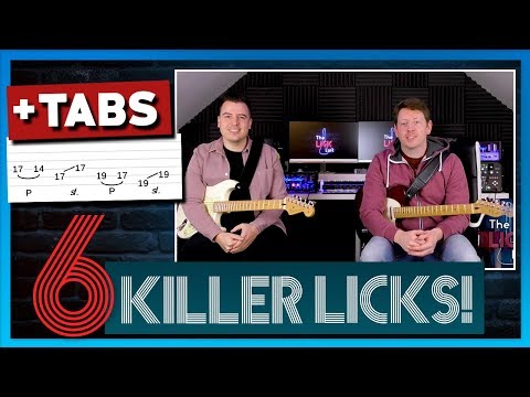 5 Guitar Licks To Steal | [WITH TABS]