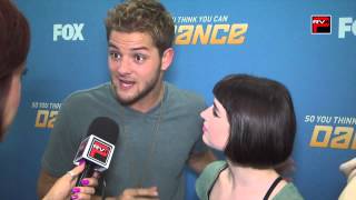 Will Thomas &amp; Amelia Lowe interview after Love Cats Performance on SYTYCD Season 9