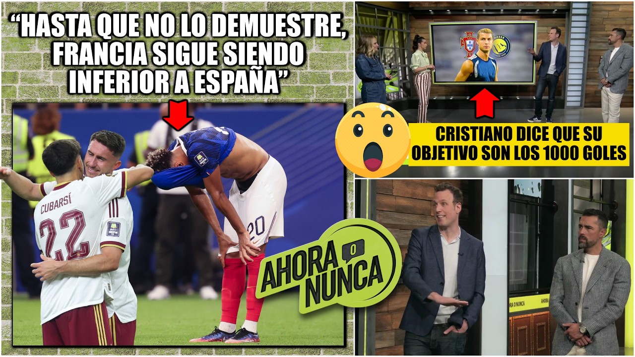 En la NATIONS LEAGUE ESPAÑA sigue siendo el FAVORITO por encima de FRANCIA | Ahora o Nunca