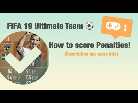 Fifa 19 Ultimate Team | How to score PENALTIES!