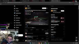 xQc Crashes Out on FaZe Silky for Speeding in the freeway