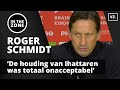 Schmidt: 'De houding van Ihattaren was totaal onacceptabel'