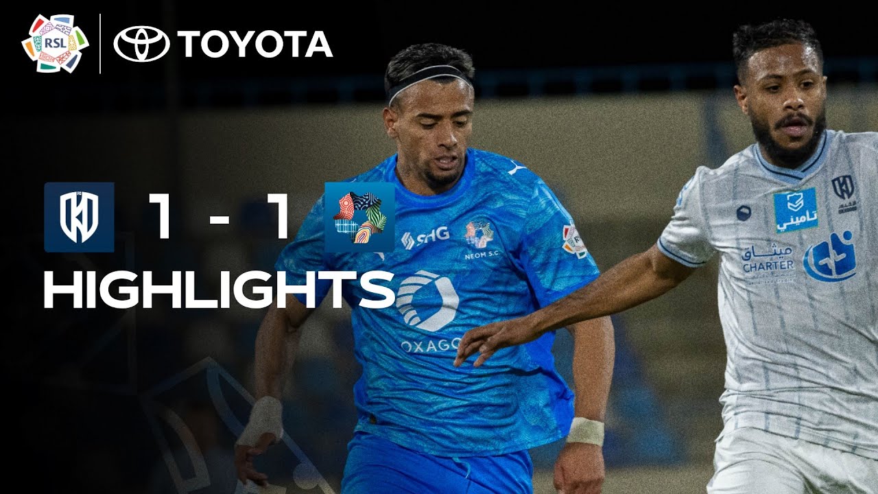 Al Okhdood vs Neom SC Highlights