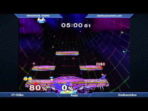 Smashacre Rising - CT Chibo vs Dudeacockus - SSBM