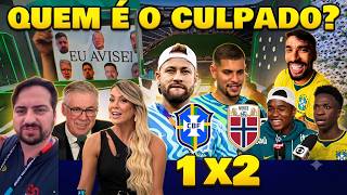 IMPRENSA DETONOU! BRASIL 1x2 NORUEGA "BRASIL ELIMINADO DA COPA"