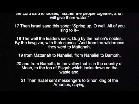 Numbers 21 - English l Audio & Scripture l NKJV