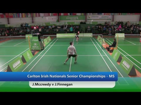 Carlton Irish Nationals Senior Championships - MS - J.Mccreedy v J.Finnegan