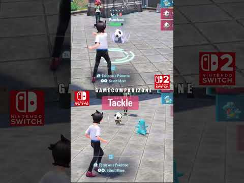 Not a BIG DIFFERENCE after all - Pokemon Legends ZA switch 1 vs 2 loading and performance comparison