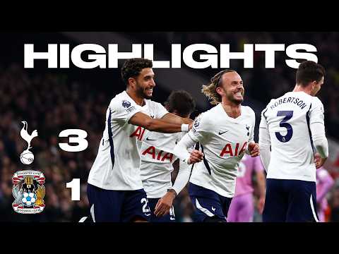 Tottenham 3-1 Coventry: Solanke sella la victoria tras el susto