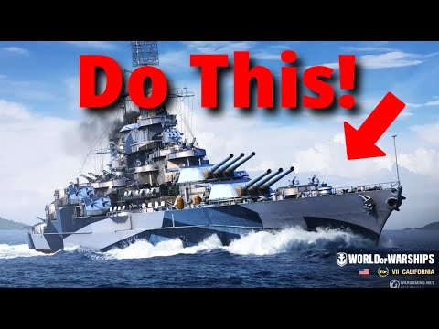 Tips and Tricks to help you become a Battleship player in World of Warships Legends! #gaming #wows