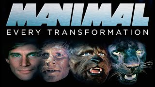 SUPERCUT Every Transformation in Manimal (1983)