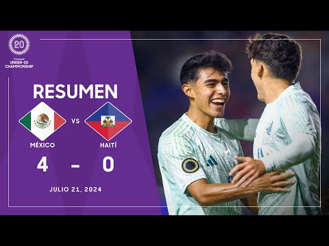 U20Championship 2024 | México vs Haití | Grupo C