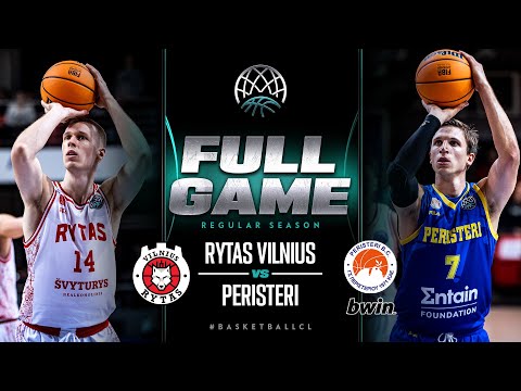 Rytas Vilnius v Peristeri bwin | Full Game | Basketball Champions League 2022/23