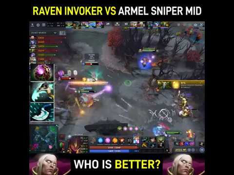 RAVEN INVOKER VS ARMEL SNIPER MID (Who is Better?)
