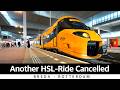 Full Speed HSL In The Rain But Cancelled CABVIEW Breda Rotterdam 12 2 2026